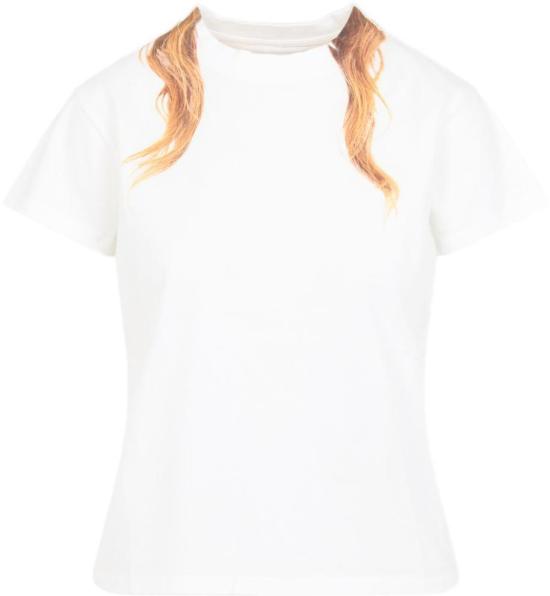 26SS 마르지엘라 반팔 티셔츠 S52GC0361M20048101 WHITE