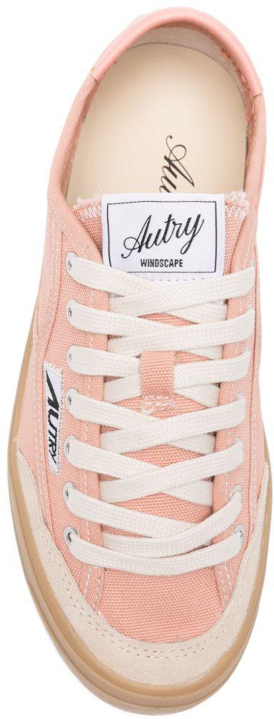 26SS 오트리 WINDSCAPE 로우 스니커즈 스웨이드 SCLWCU05 PINK - AUTRY