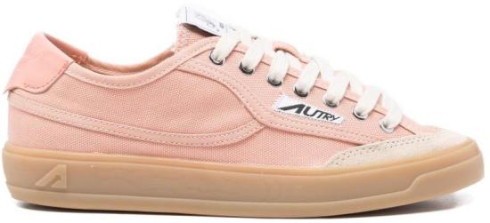 26SS 오트리 WINDSCAPE 로우 스니커즈 스웨이드 SCLWCU05 PINK