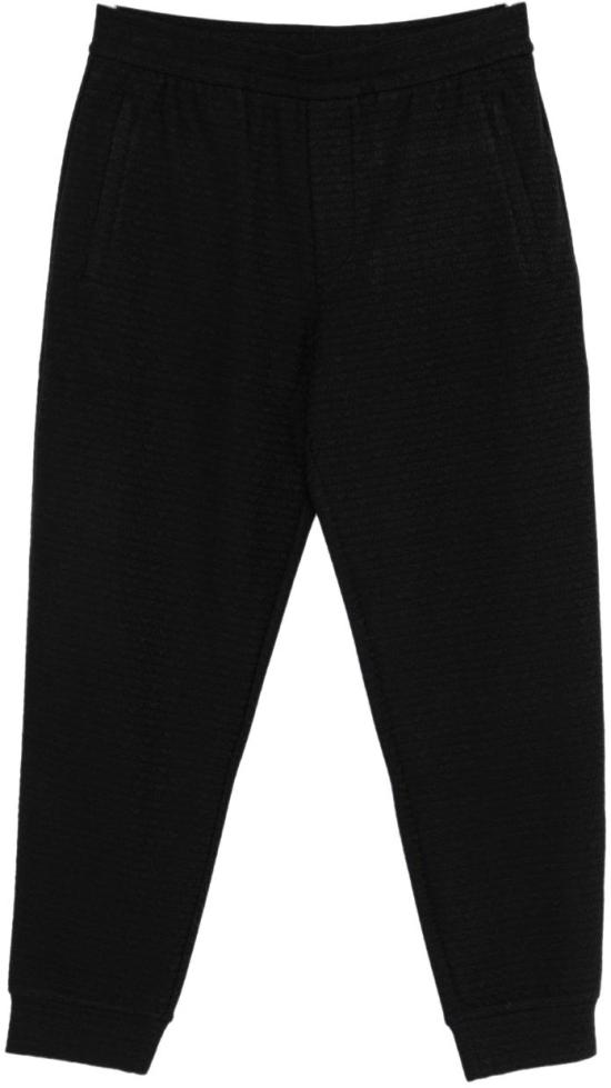 26SS 엠포리오 아르마니 스트레이트 팬츠 EM004535AF13700FC293 BLACK
