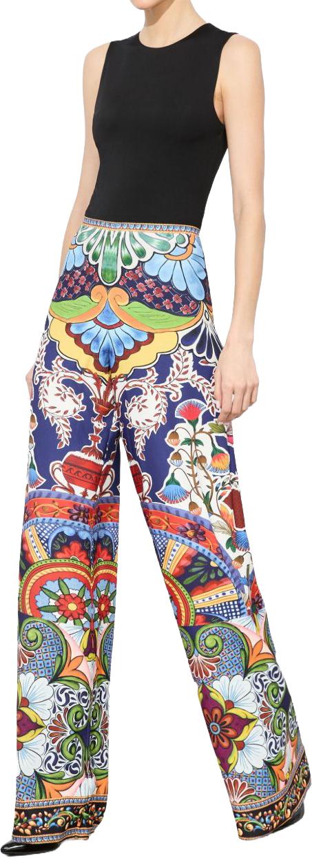 25SS 앨리스 앤 올리비아 팔라초 팬츠 CC502P78114C509 DIVERS - ALICE & OLIVIA
