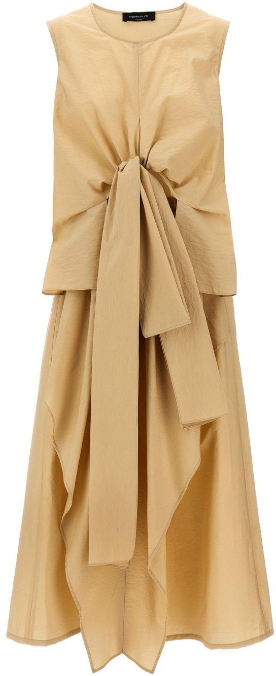 25SS 파비아나 필리피 미디 원피스 ABD265F200D8181261 BEIGE