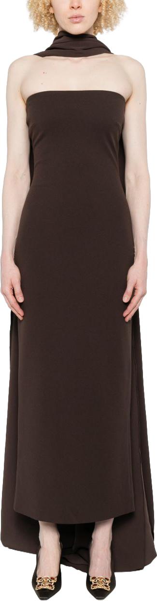 26SS 솔러스런던 롱 원피스 OS47049CHESNUT BROWN - SOLACE LONDON