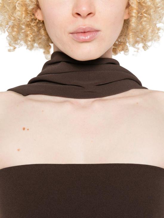 26SS 솔러스런던 롱 원피스 OS47049CHESNUT BROWN - SOLACE LONDON