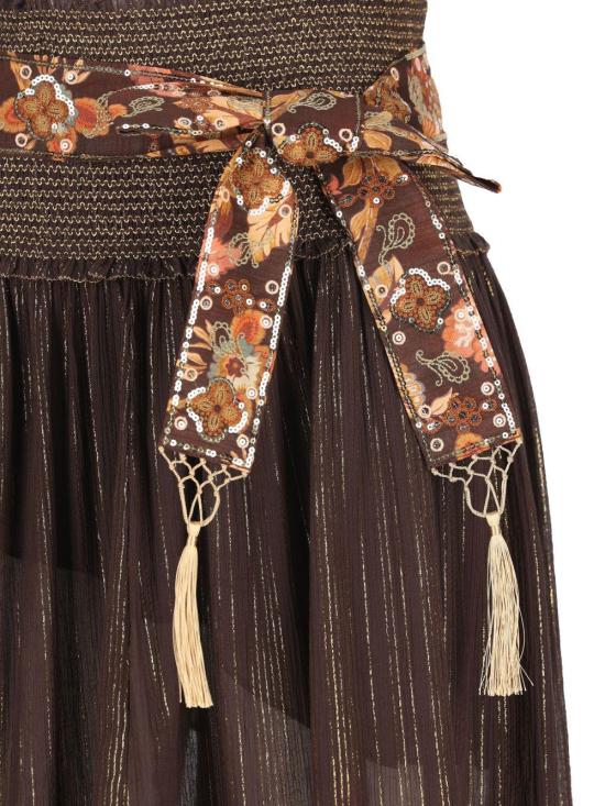 26FW 짐머만 롱 스커트 9013SSS261CHO BROWN - ZIMMERMANN