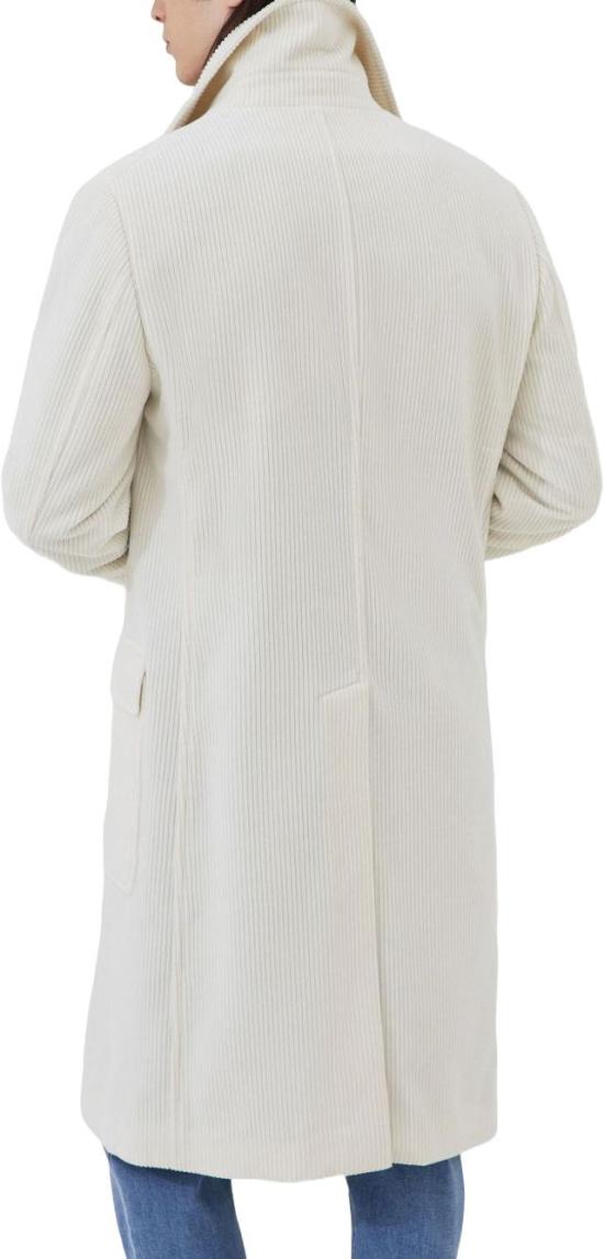 25FW 브루넬로 쿠치넬리 캐시미어 더블 코트 MV4239139KC369 WHITE - BRUNELLO CUCINELLI