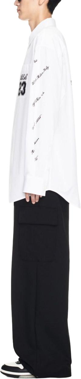  오프화이트 긴팔 셔츠 OMGE004S24FAB0020110 WHITE - OFF WHITE
