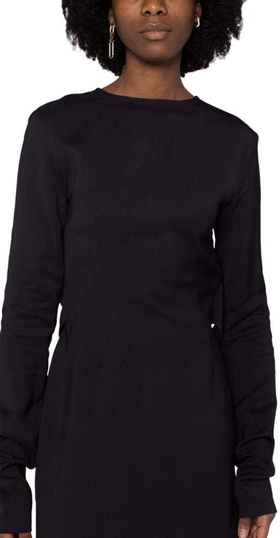  032C 숏 원피스 W0024DARKPLUM BLACK - 032C
