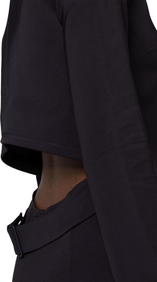  032C 숏 원피스 W0024DARKPLUM BLACK - 032C
