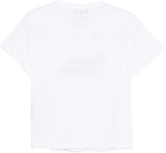 26SS 엠포리오 아르마니 반팔 티셔츠 EW003594AF12597U0002 WHITE - EMPORIO ARMANI
