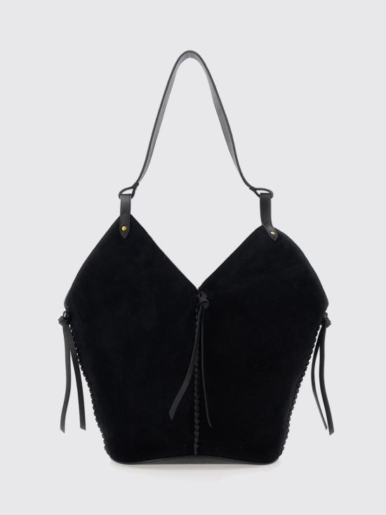 26SS 이자벨마랑 tampa 스웨이드 가죽 토트 백 PM0066FAC2C13M 01BK Black - ISABEL MARANT