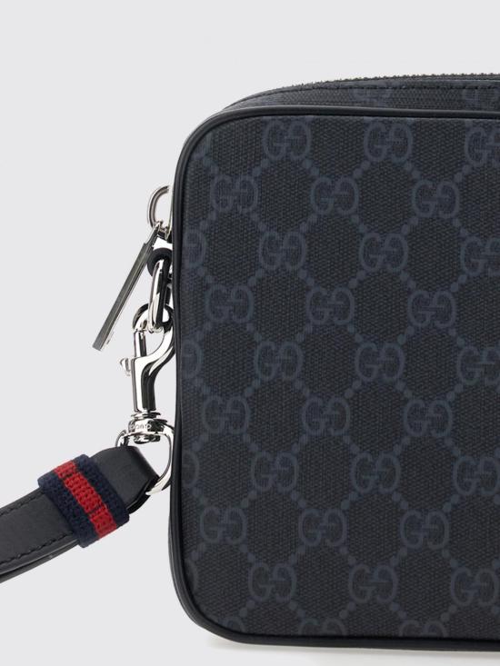 26SS 구찌 GG 수프림 클러치백 792096FADJA 1042 Black - GUCCI