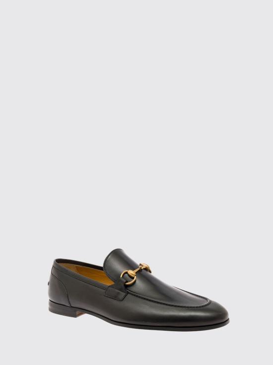 26SS 구찌 조던 레더 로퍼 406994BLM00 1000 Black - GUCCI