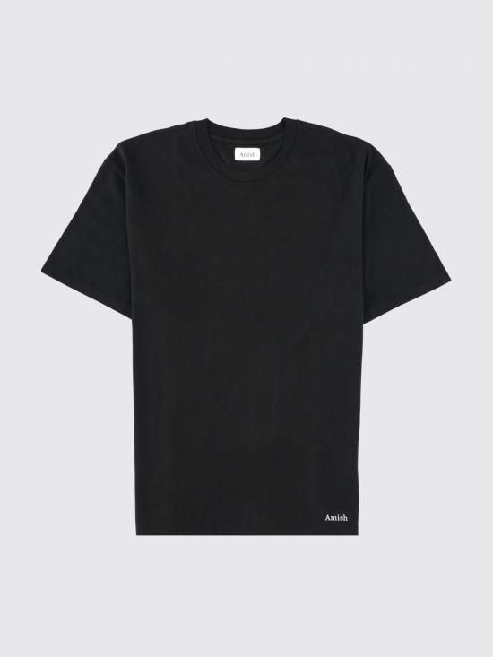 26SS 아미시 반팔 티셔츠 AMX035CR570569 C0073 Black - AMISH