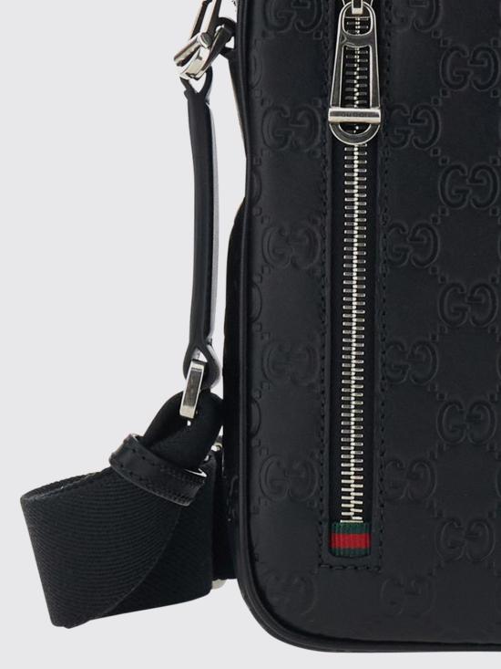 26SS 구찌 GG 엠블럼 스몰 크로스바디백 850238AAFOM 1053 Black - GUCCI