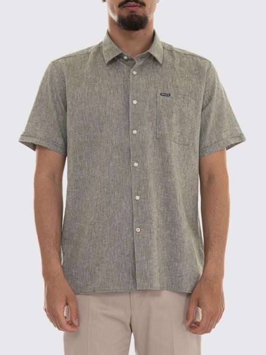 26SS 바버 반팔 셔츠 MSH5093 0L31 Green