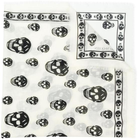  알렉산더 맥퀸 머플러/스카프 5577173943Q9260 WHITE