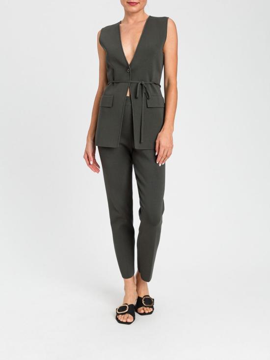 26SS 트윈셋 스트레이트 팬츠 261LL3LDD 12843 Green - TWINSET