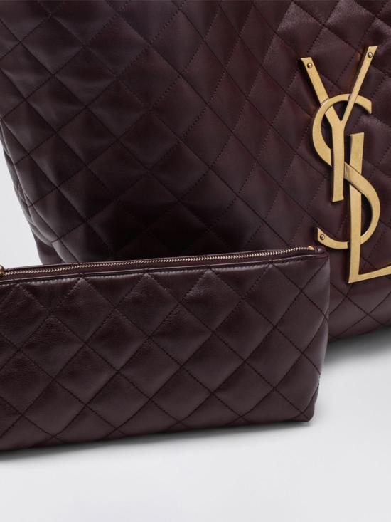 26SS 생로랑 이카 퀼티드 나파 백 698651AAANG 6195 Wine - SAINT LAURENT