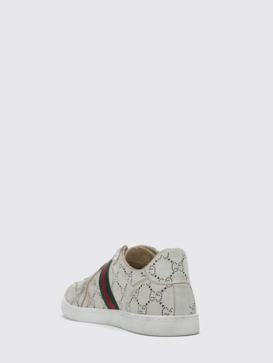 26SS 구찌 스트레치 로우탑 스니커즈 865050AAGGP 9166 White - GUCCI