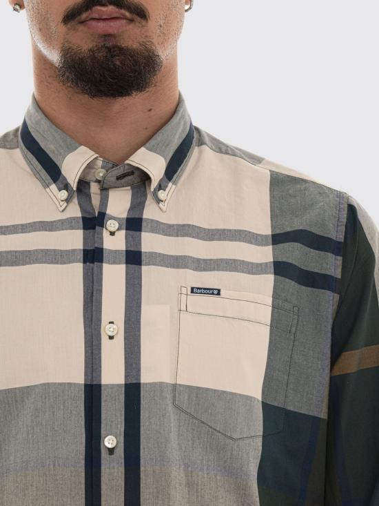 26SS 바버 긴팔 셔츠 MSH5071 TN51 Ecru - BARBOUR