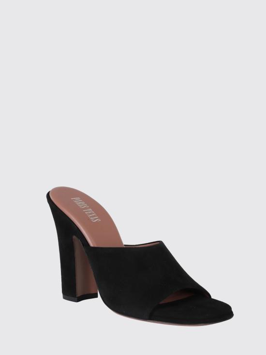 26SS 파리텍사스 뮬/슬리퍼 PX1625XSA04 SUEDE Black - PARIS TEXAS