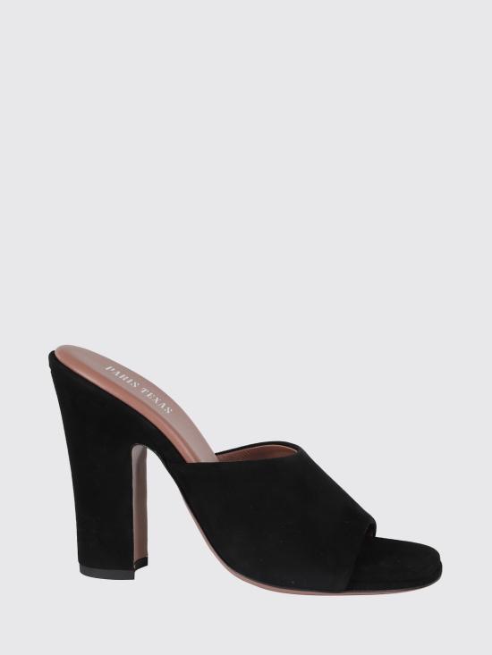 26SS 파리텍사스 뮬/슬리퍼 PX1625XSA04 SUEDE Black