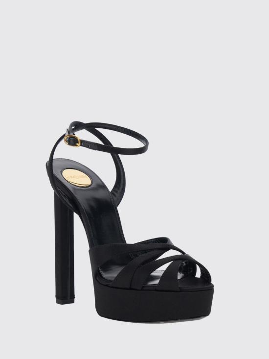 26SS 생로랑 힐/펌프스 8607219QNAO 1000 Black - SAINT LAURENT
