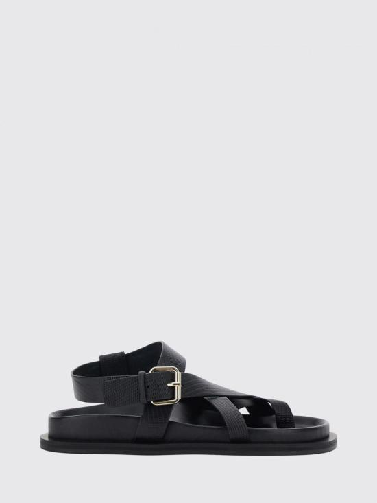 26SS 에이 에머리 샌들 242301 BLACKEMBOSSEDLIZARD Black