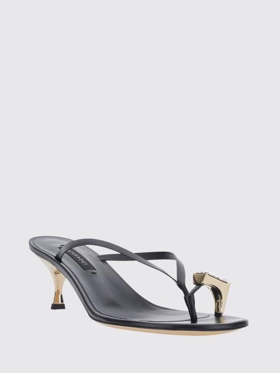 26SS 카사데이 뮬/슬리퍼 1N264B0501C3025 9000 Black - CASADEI