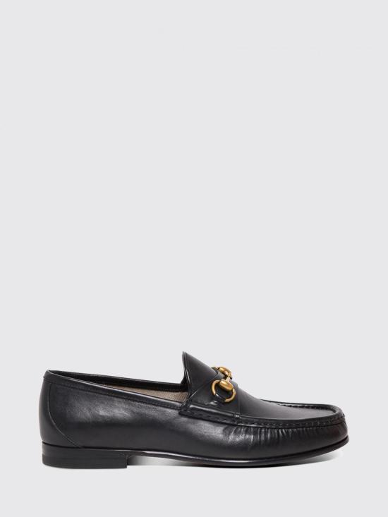 26SS 구찌 1953 홀스빗 레더 로퍼 307929BLM00 1000 Black
