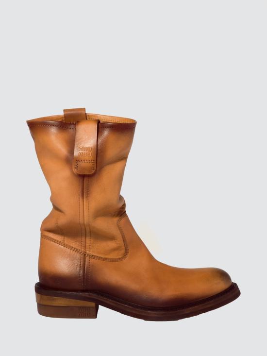 26FW 미우미우 부츠 5U680E5OD F0054 Leather