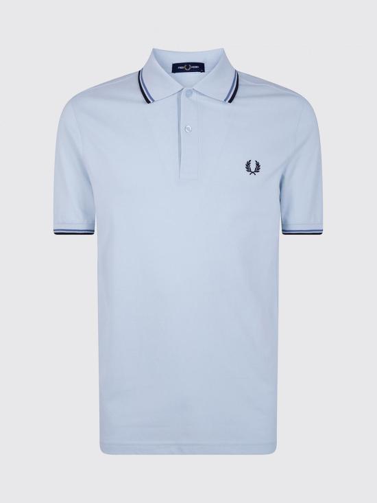 26SS 프레드페리 폴로 티셔츠 FPM3600P57 96A Gnawed Blue - FRED PERRY
