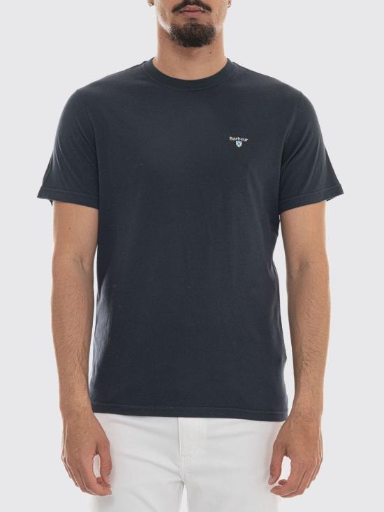 26SS 바버 반팔 티셔츠 MTS0670 NY31 Blue