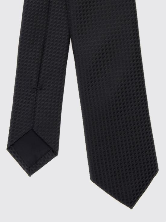 26SS 엠포리오 아르마니 넥타이 EM001343TE19687 UC001 Black - EMPORIO ARMANI