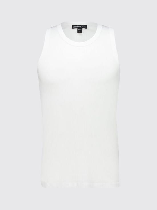 26SS 제임스펄스 민소매 티셔츠 MNL3633 SS26H51 White - JAMES PERSE