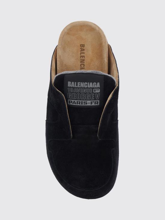 26SS 발렌시아가 덤보 뮬 852708WCB42 1000 Black - BALENCIAGA