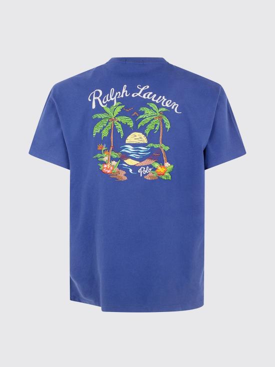 26SS 폴로 랄프로렌 반팔 티셔츠 710B14586 001 Blue - POLO RALPH LAUREN