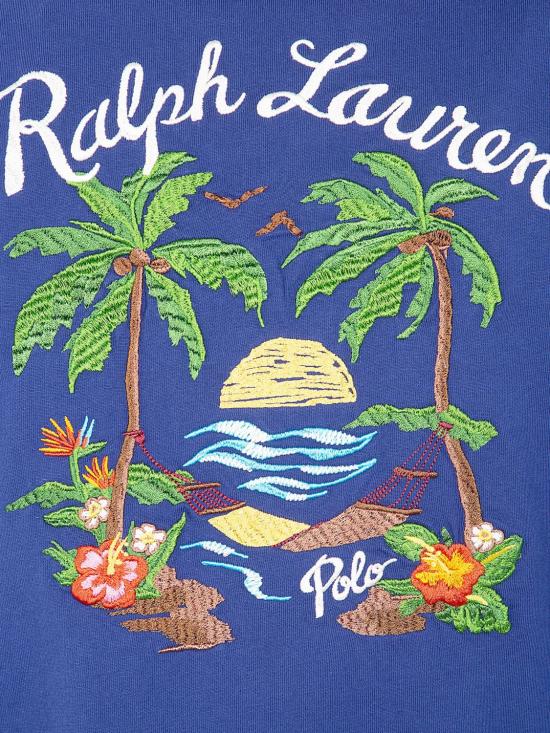 26SS 폴로 랄프로렌 반팔 티셔츠 710B14586 001 Blue - POLO RALPH LAUREN