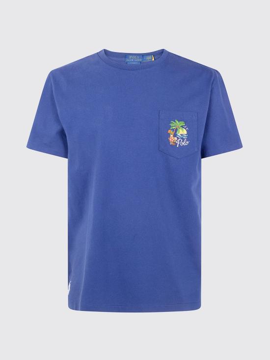 26SS 폴로 랄프로렌 반팔 티셔츠 710B14586 001 Blue - POLO RALPH LAUREN