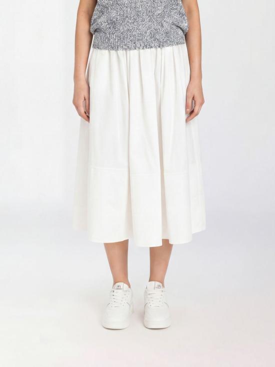 26SS 트윈셋 미디 스커트 261LL2HBB 00526 White