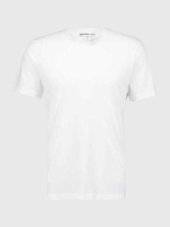 26SS 제임스펄스 클래식 핏 숏슬리브 크루넥 티셔츠 MLJ3311 WHT White - JAMES PERSE