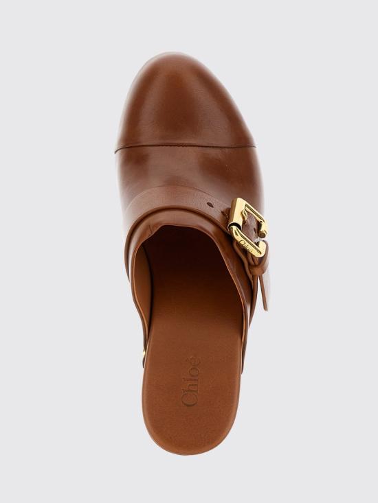 26SS 끌로에 뮬/슬리퍼 CHC24A02TLT 27T Brown - CHLOE