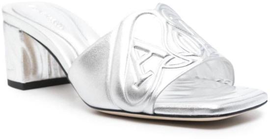  알렉산더 맥퀸 뮬/슬리퍼 780713WIF138100 SILVER - ALEXANDER MCQUEEN