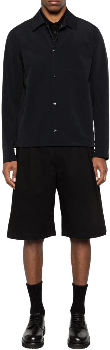 26SS 에르노 에센스 셔켓 GI000318U12301SZ9394 BLACK - HERNO
