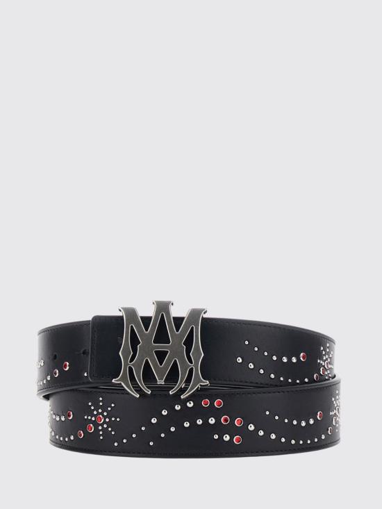 26SS 아미리 가죽 벨트 AMHABE1002 001 Black