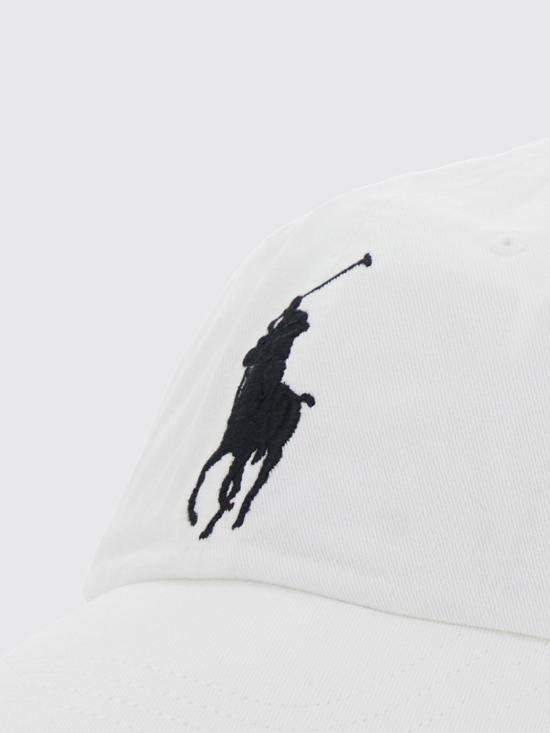 26SS 폴로 랄프로렌 로고 자수 코튼 볼캡 710673584 003 White - POLO RALPH LAUREN