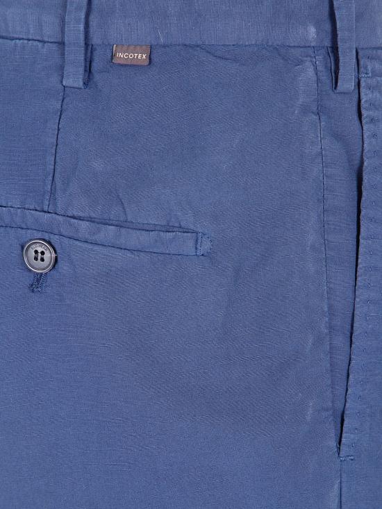 26SS 인코텍스 수트 팬츠 1W000390492 841 Blue - INCOTEX