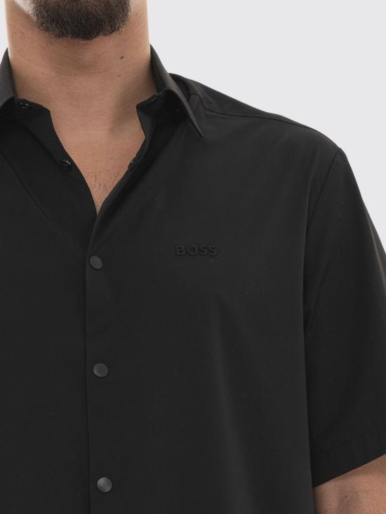 26SS 보스 반팔 셔츠 50559576 001 Black - BOSS