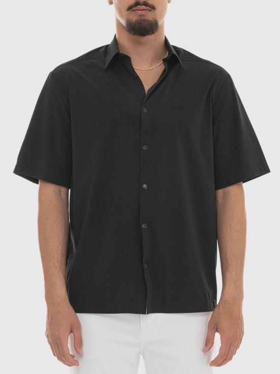 26SS 보스 반팔 셔츠 50559576 001 Black